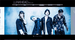 Desktop Screenshot of lunkhead.jp